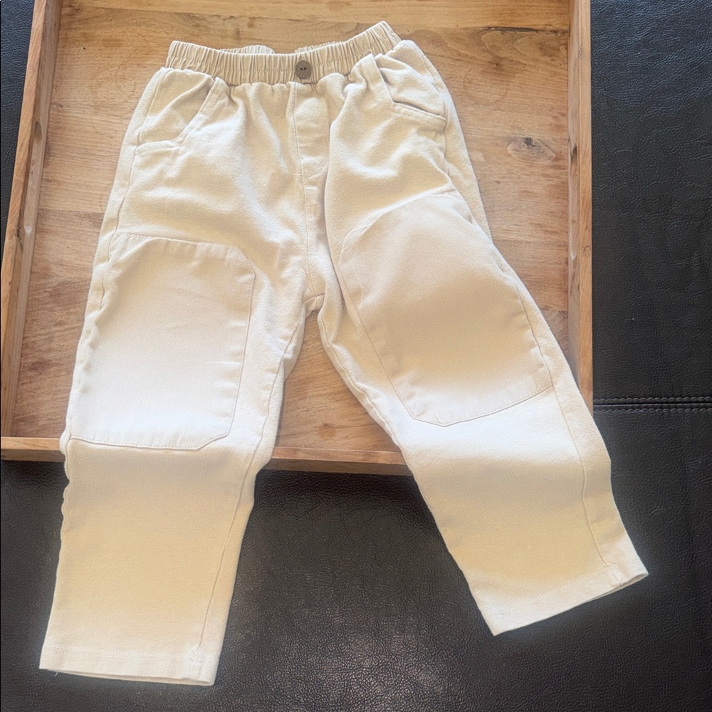 Zara Kids Casual Cream Pants